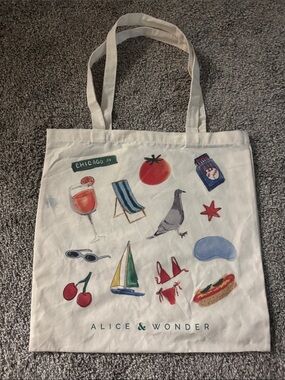 Alice & Wonder Chicago Tote Bag